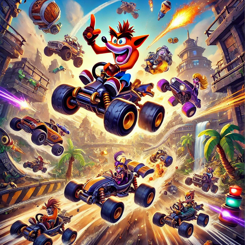 Serunya Crash Tag Team Racing Balapan yang Tak Terlupakan